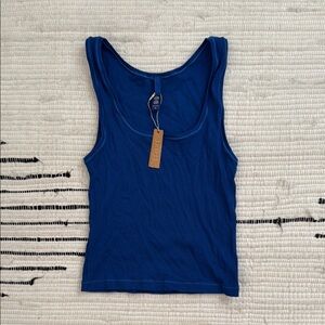Skims Blue Tank Top